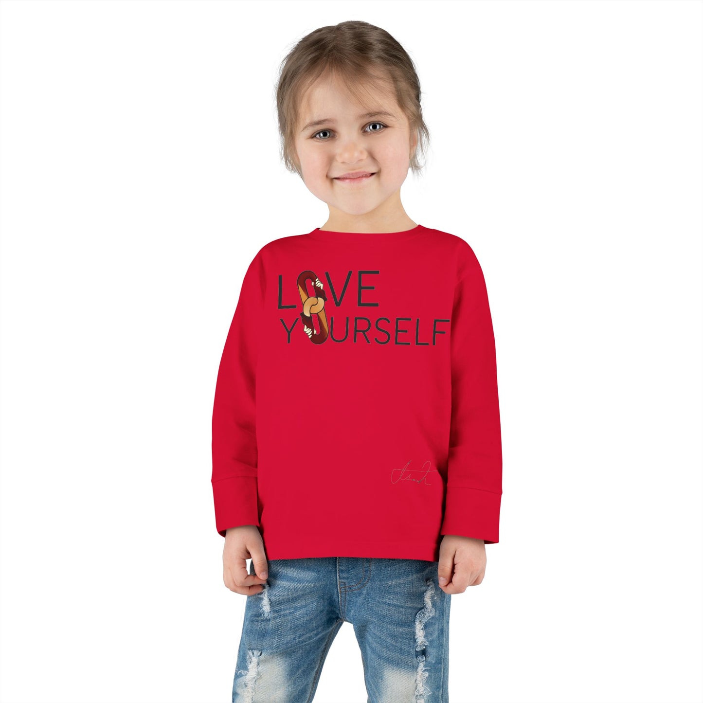 Love Yourself Toddler Long Sleeve Tee - INF