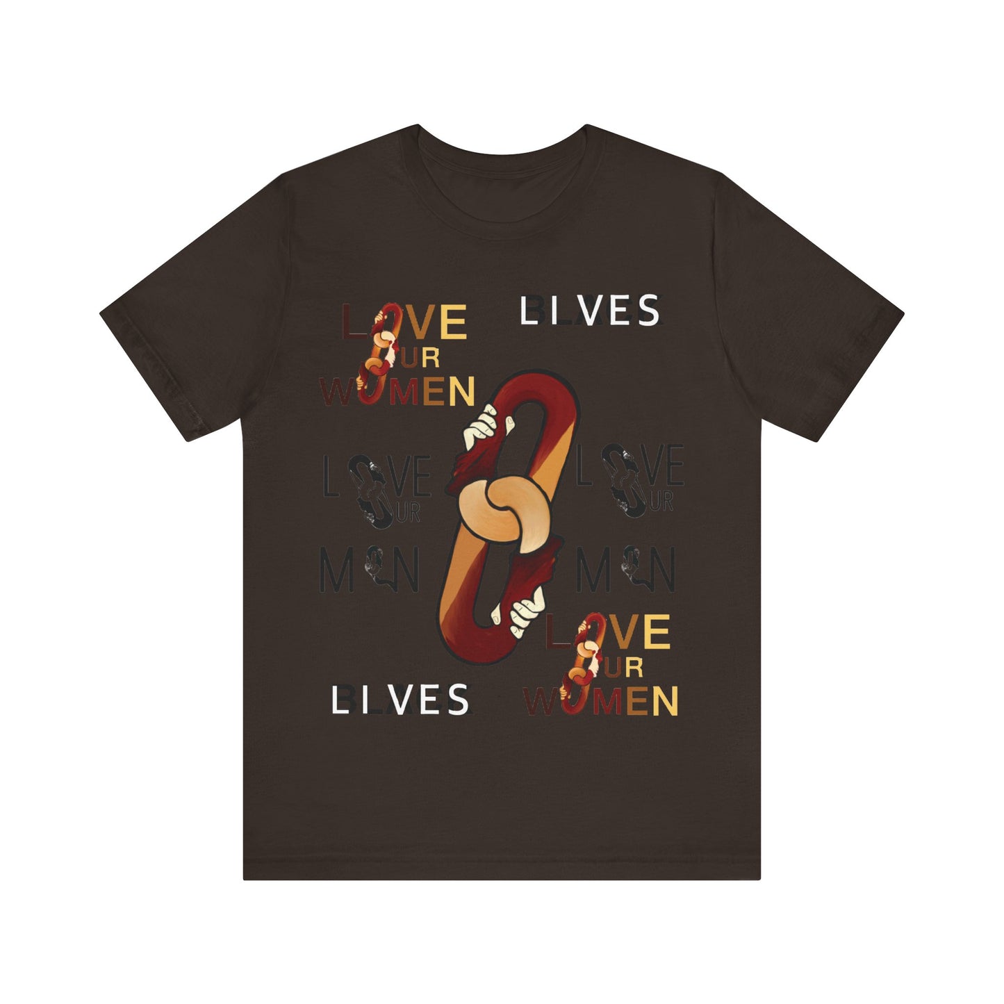 INF BLM Love Our People CommUnity Unisex T SHIRTS