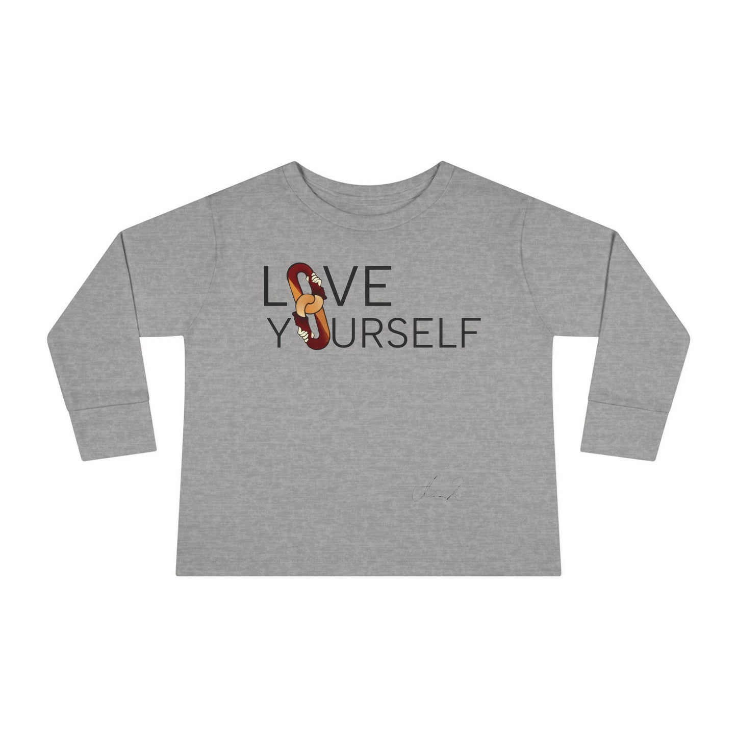 Love Yourself Toddler Long Sleeve Tee - INF