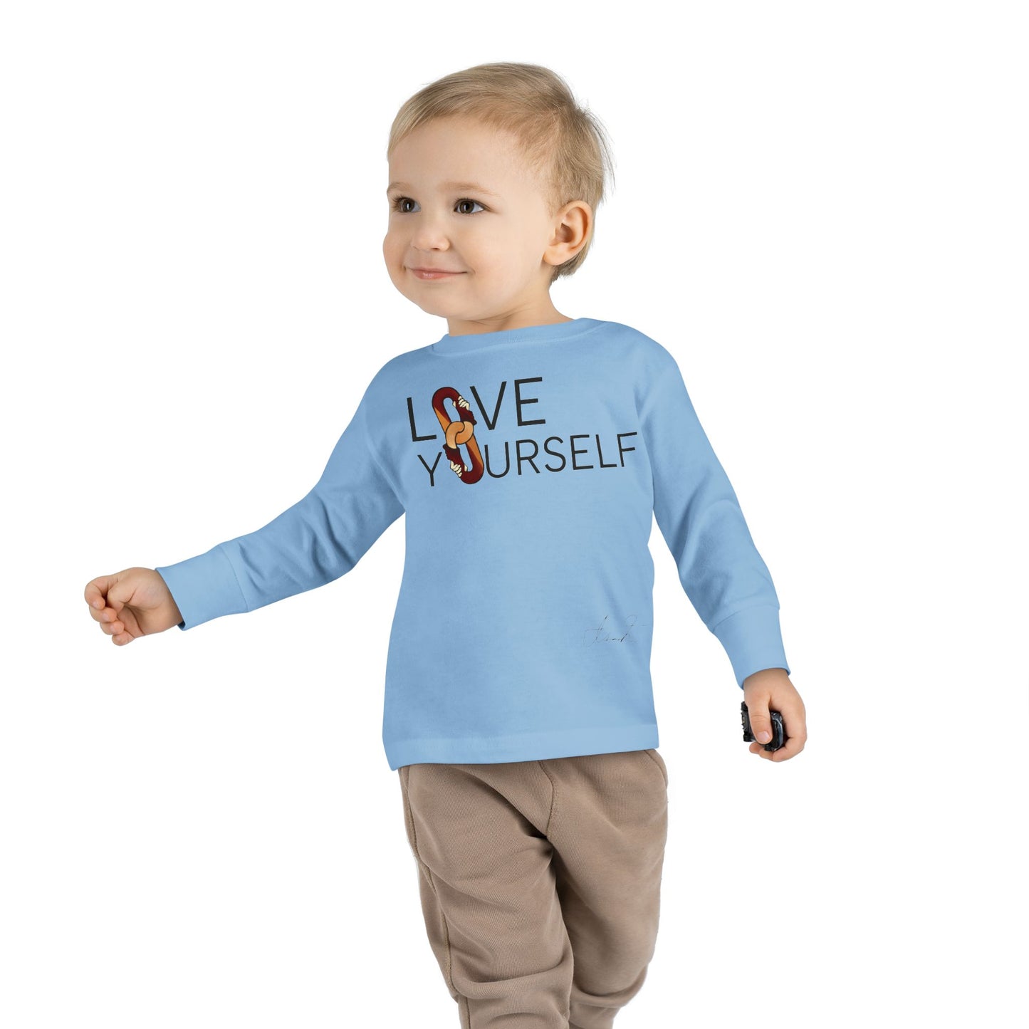 Love Yourself Toddler Long Sleeve Tee - INF