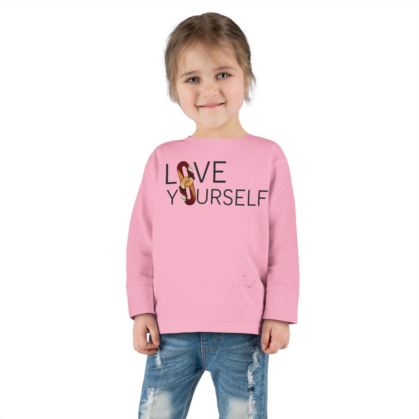 Love Yourself Toddler Long Sleeve Tee - INF