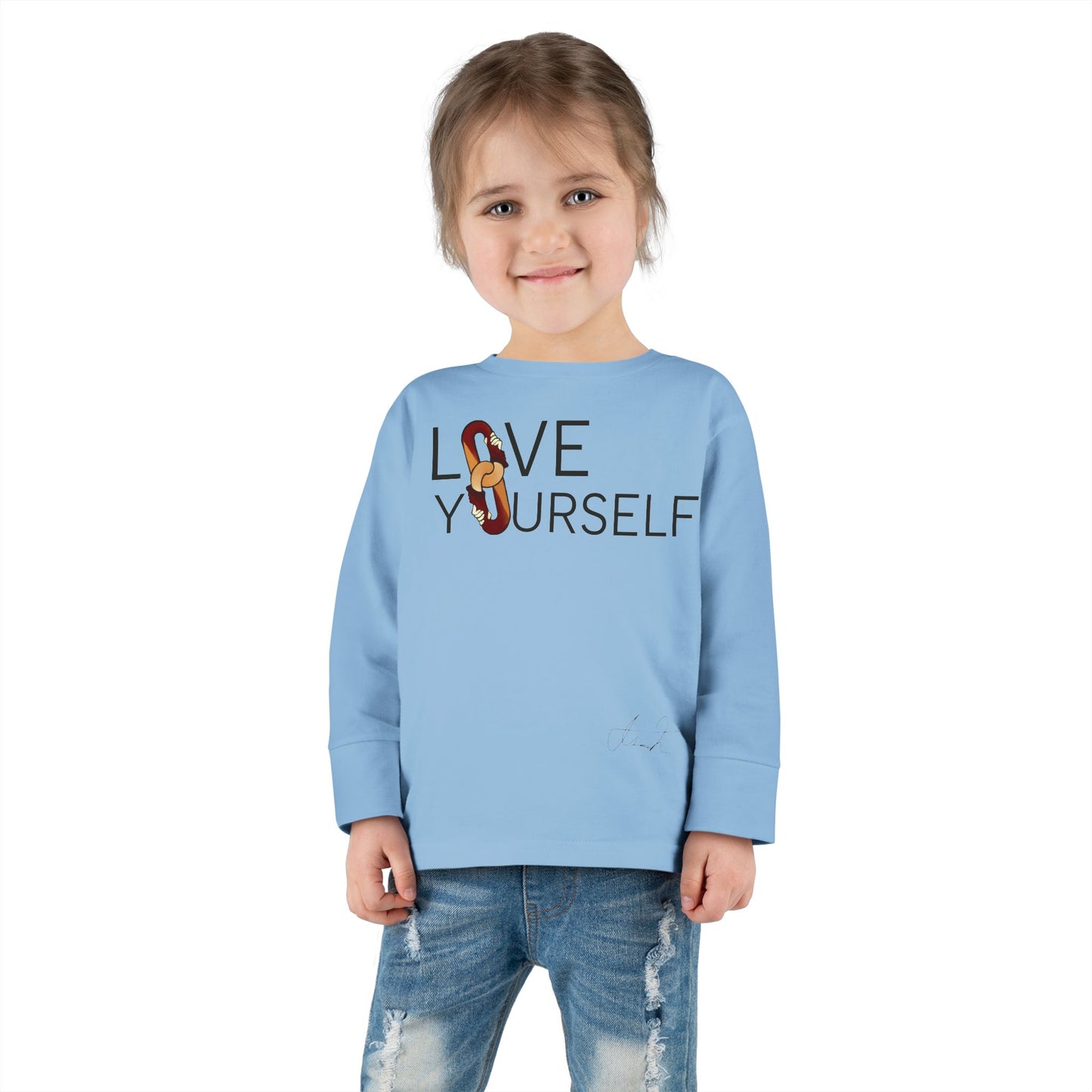 Love Yourself Toddler Long Sleeve Tee - INF