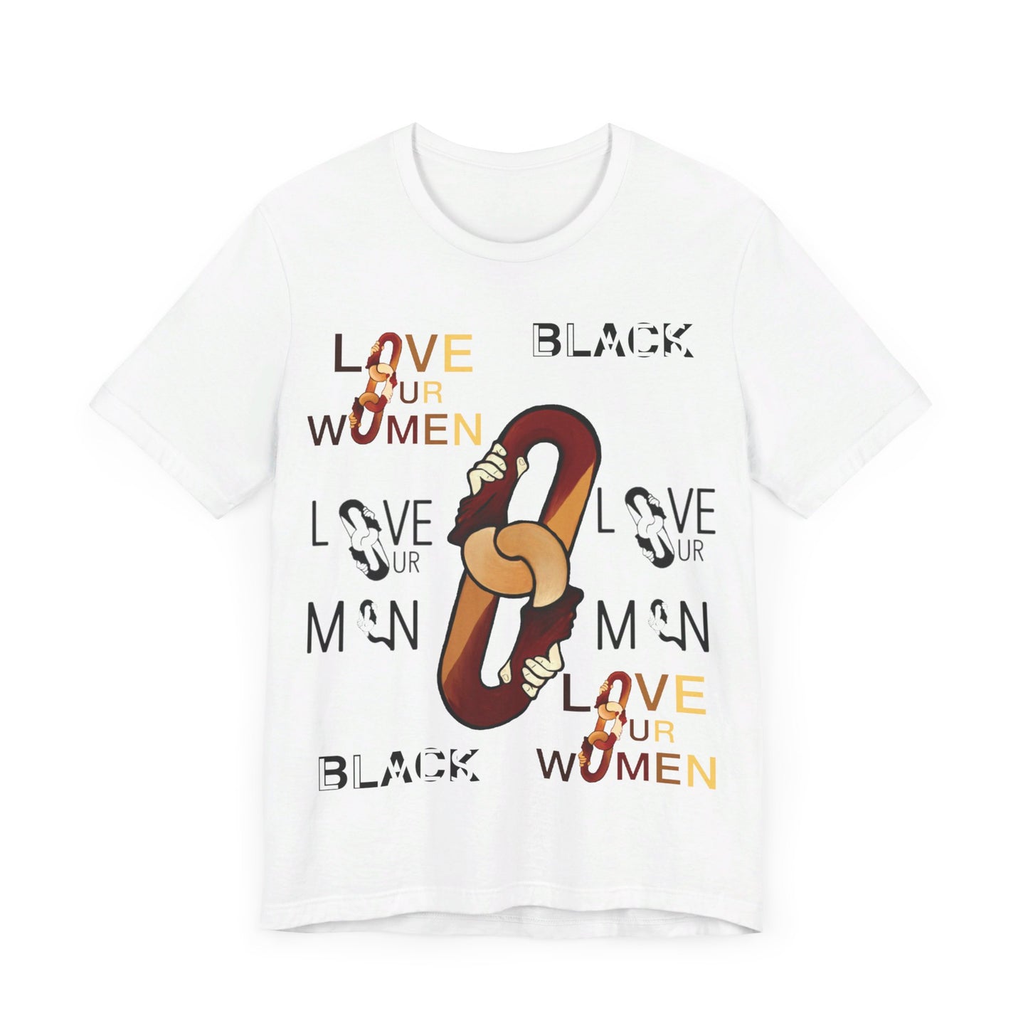 INF BLM Love Our People CommUnity Unisex T SHIRTS