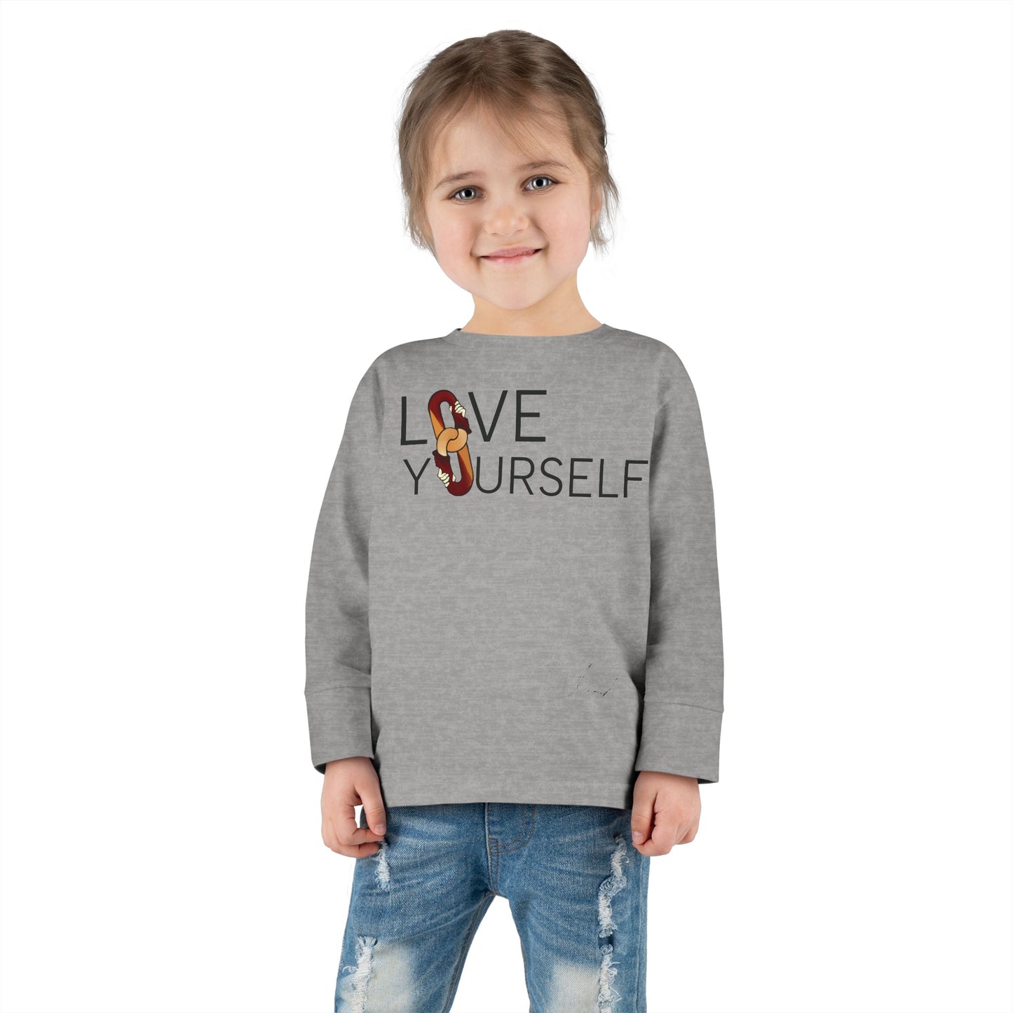 Love Yourself Toddler Long Sleeve Tee - INF