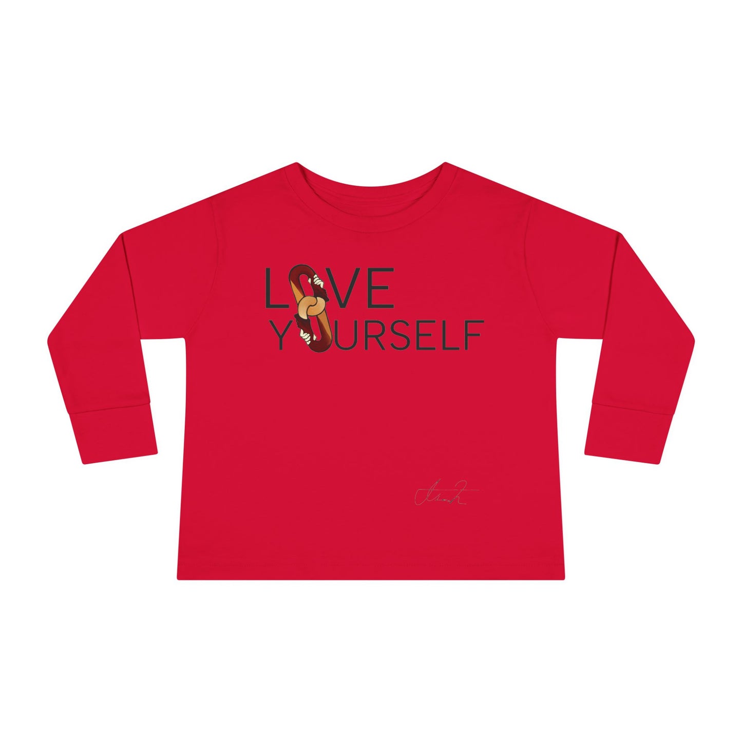 Love Yourself Toddler Long Sleeve Tee - INF