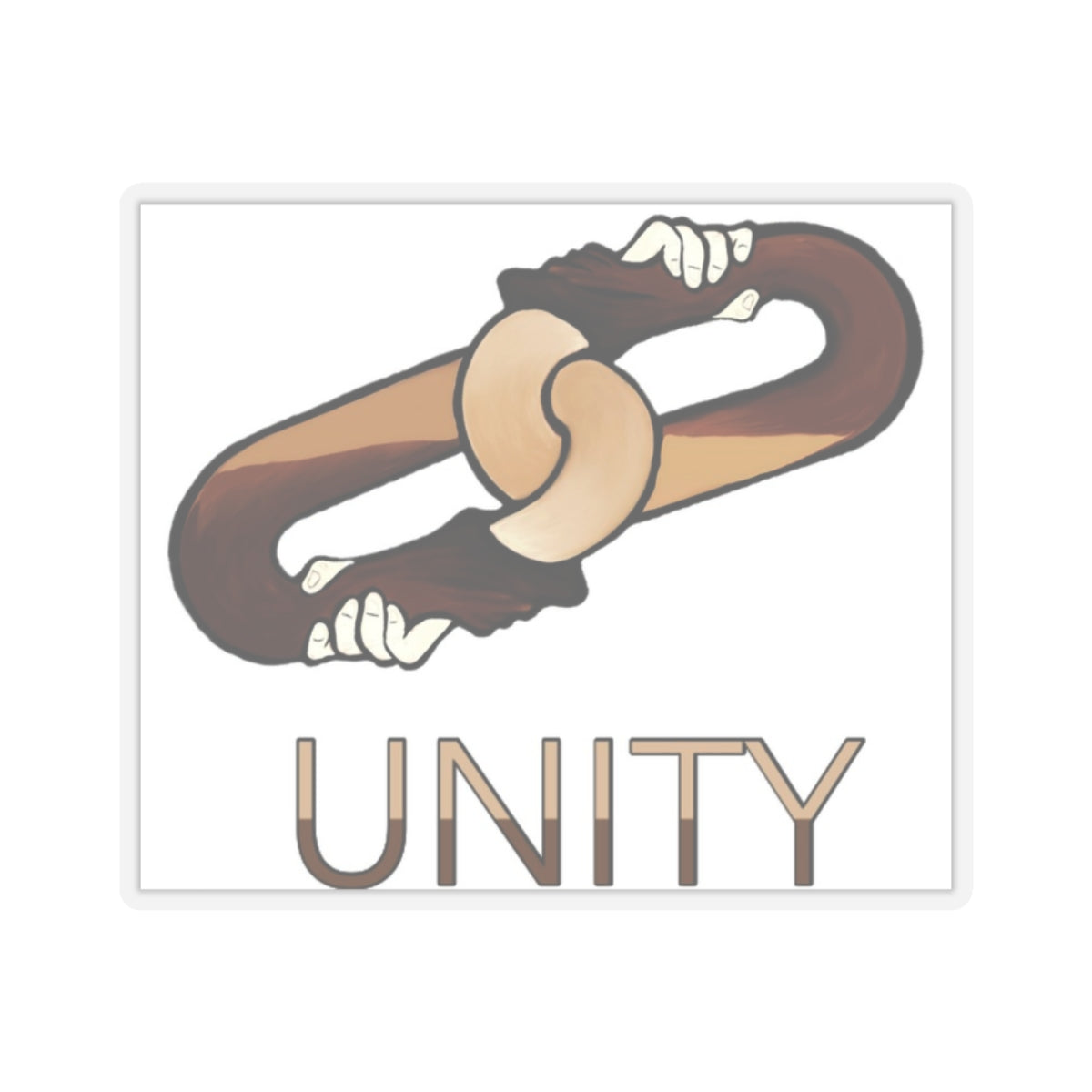 Linked Together In Unity Stickers