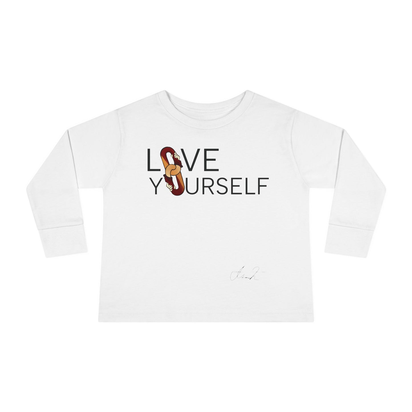 Love Yourself Toddler Long Sleeve Tee - INF