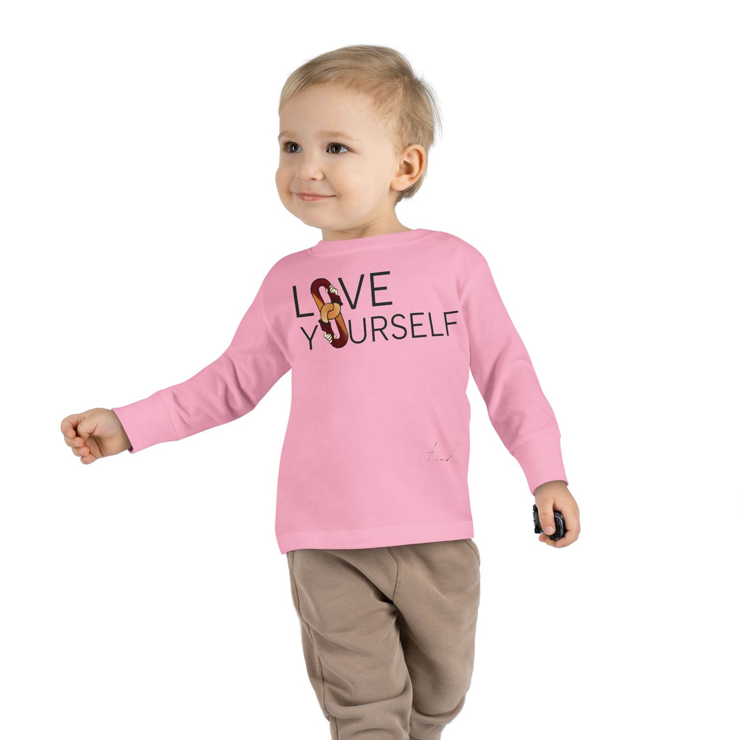 Love Yourself Toddler Long Sleeve Tee - INF