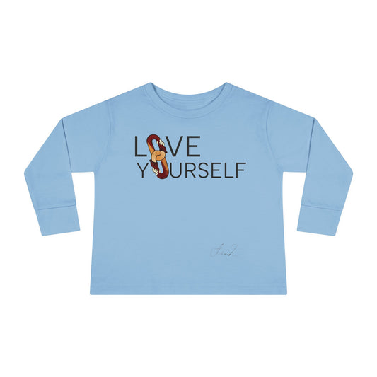 Love Yourself Toddler Long Sleeve Tee - INF